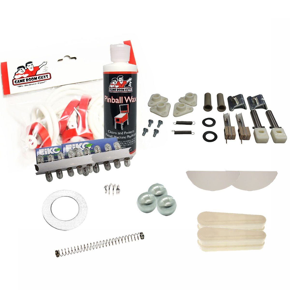 1988 Gottlieb Excalibur Pinball White Premium Maintenance Kit