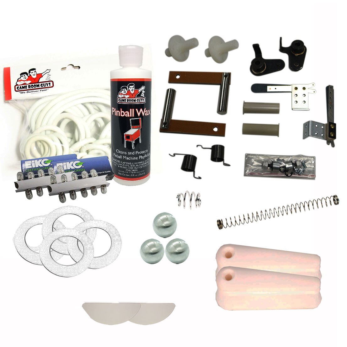 1963 Gottlieb Flying Chariots Pinball White Premium Maintenance Kit 1963 Gottlieb Flying Chariots Pinball White Premium Maintenance Kit
