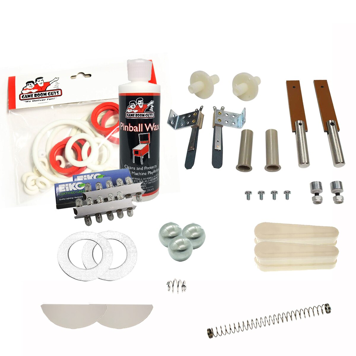 1975 Gottlieb Gold Strike Pinball White Premium Maintenance Kit