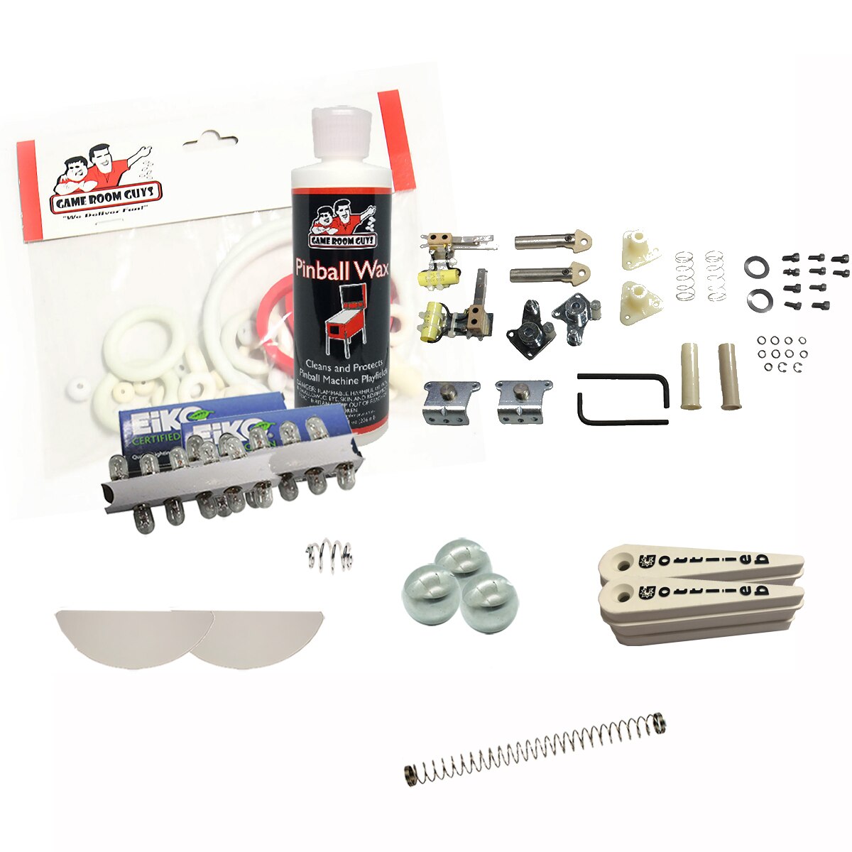1987 Gottlieb Arena Pinball White Premium Maintenance Kit