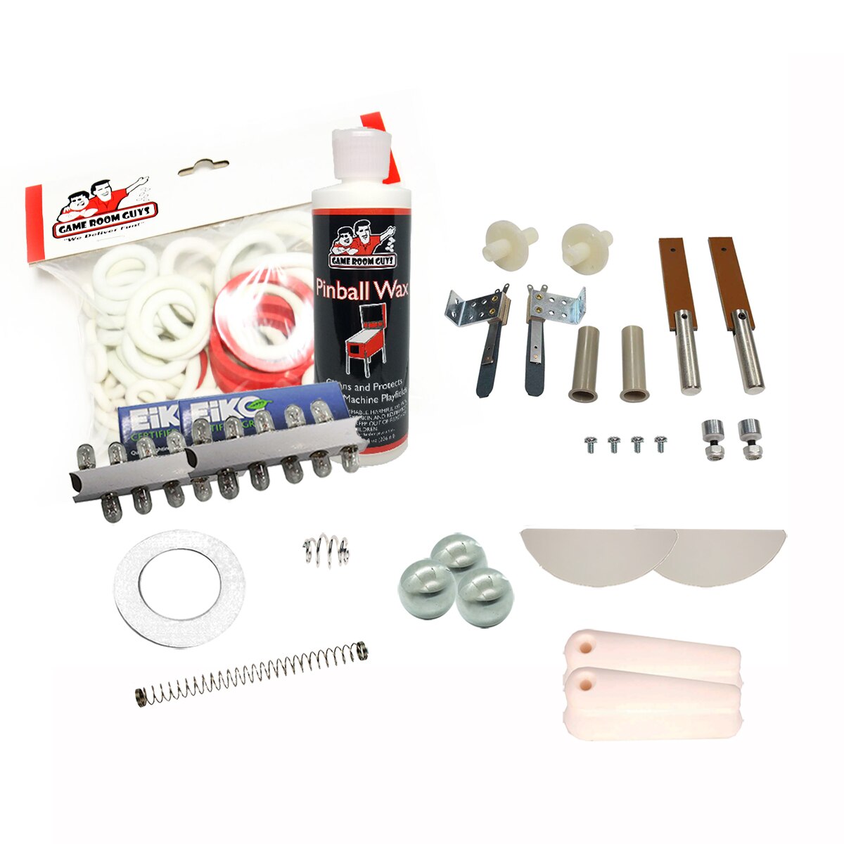 1972 Gottlieb Jungle Pinball White Premium Maintenance Kit 1972 Gottlieb Jungle Pinball White Premium Maintenance Kit
