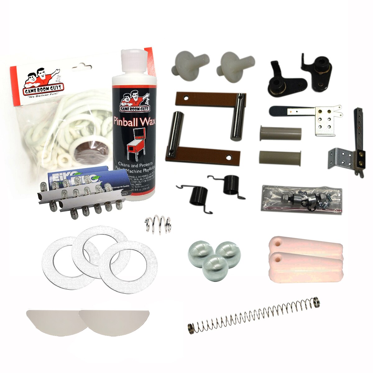 1967 Gottlieb King of Diamonds Pinball White Premium Maintenance Kit 1967 Gottlieb King of Diamonds Pinball White Premium Maintenance Kit