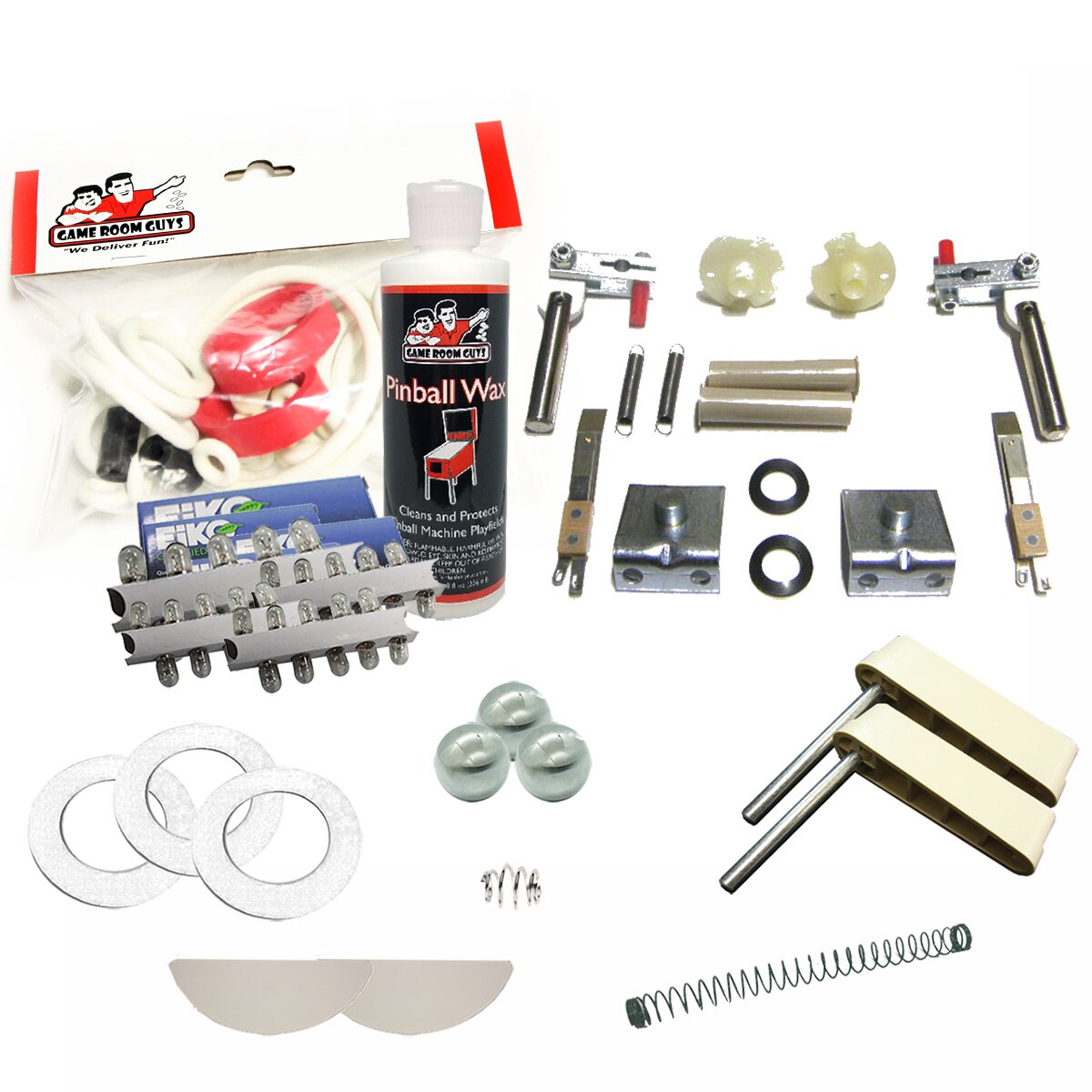 1987 Data East Laser War Pinball White Premium Maintenance Kit 1987 Data East Laser War Pinball White Premium Maintenance Kit