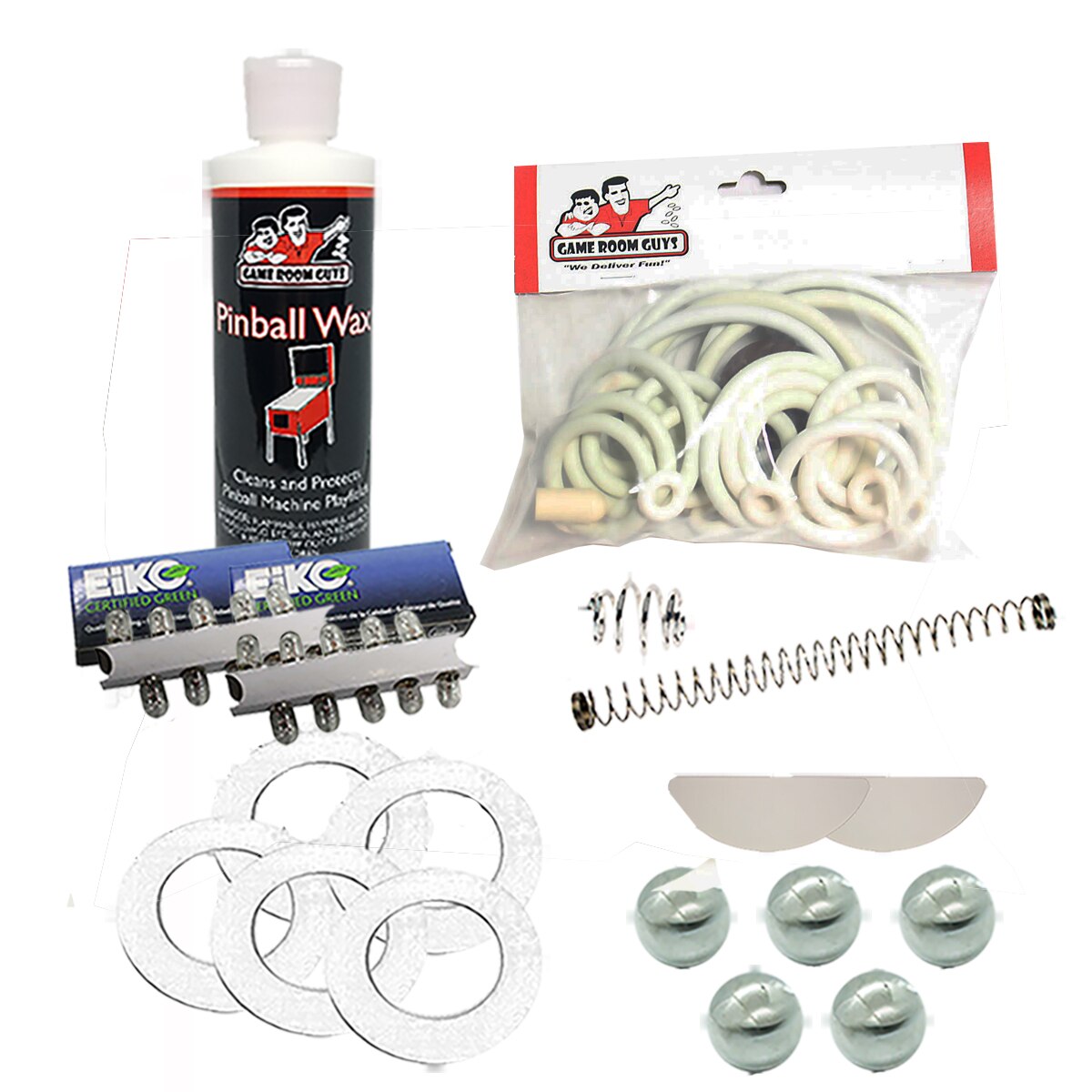 1935 Gottlieb Liberty Belle Pinball White Premium Maintenance Kit