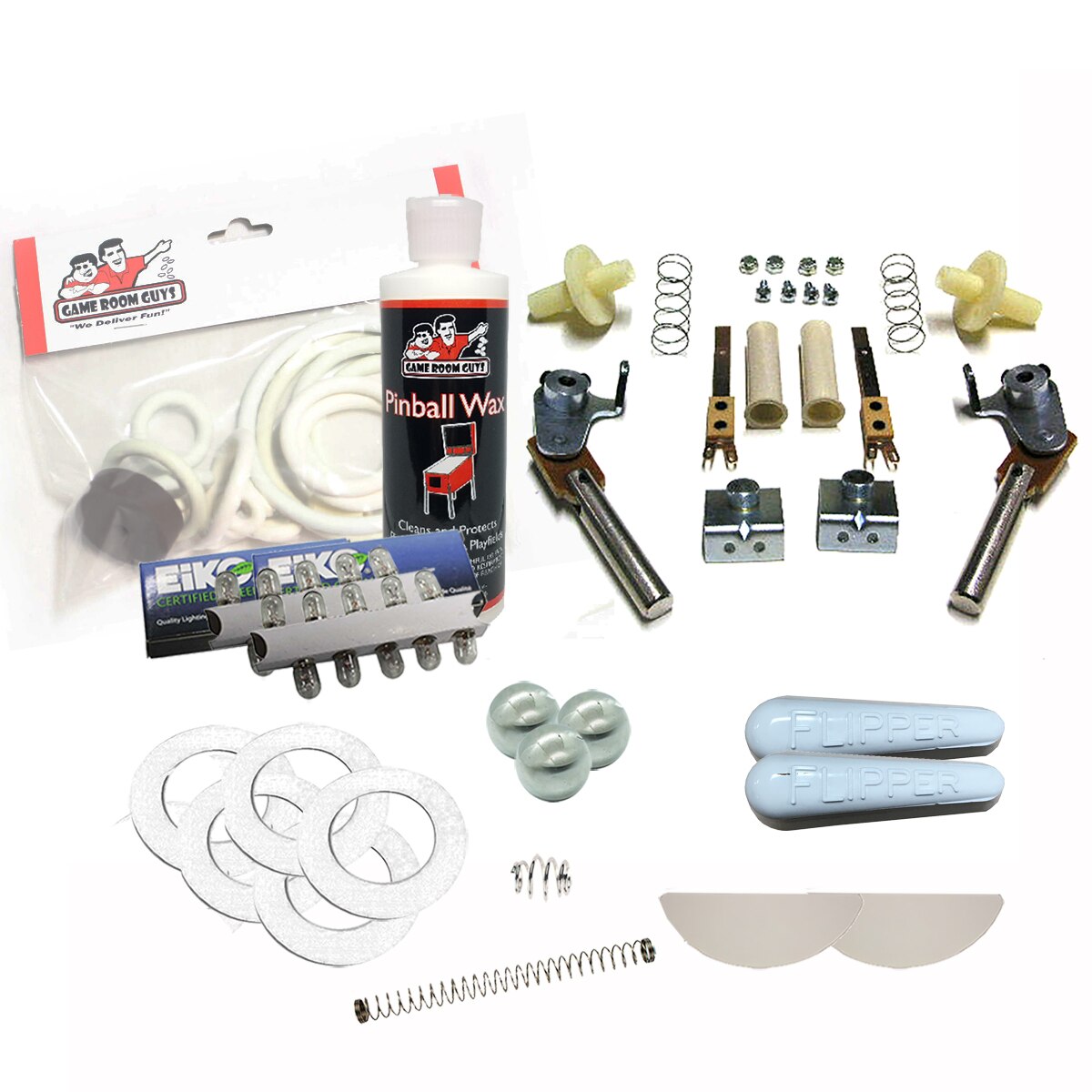 1967 Williams Lunar Shot Pinball White Premium Maintenance Kit 1967 Williams Lunar Shot Pinball White Premium Maintenance Kit
