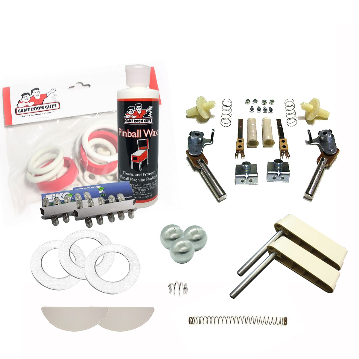 1976 Williams Aztec Pinball White Premium Maintenance Kit