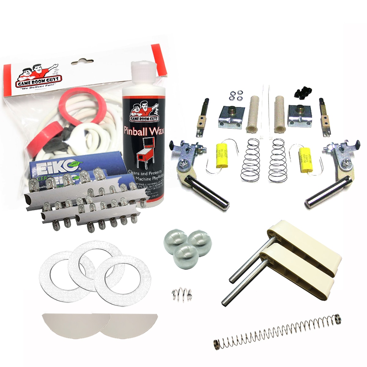 1989 Williams Police Force Pinball White Premium Maintenance Kit 1989 Williams Police Force Pinball White Premium Maintenance Kit