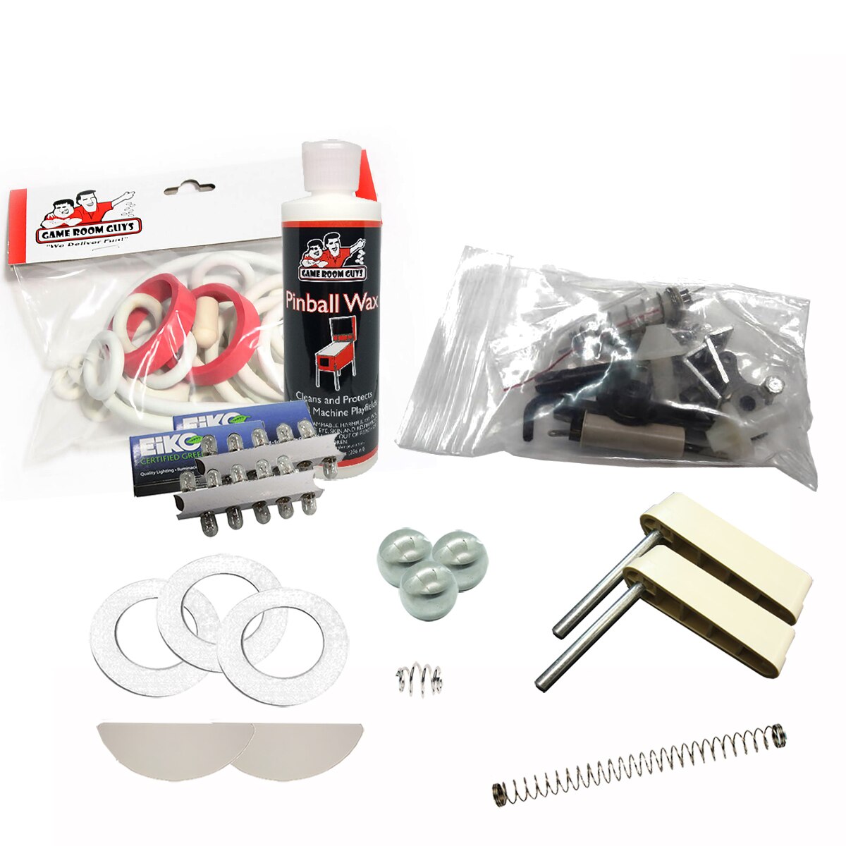 1971 Bally Round Up Pinball White Premium Maintenance Kit