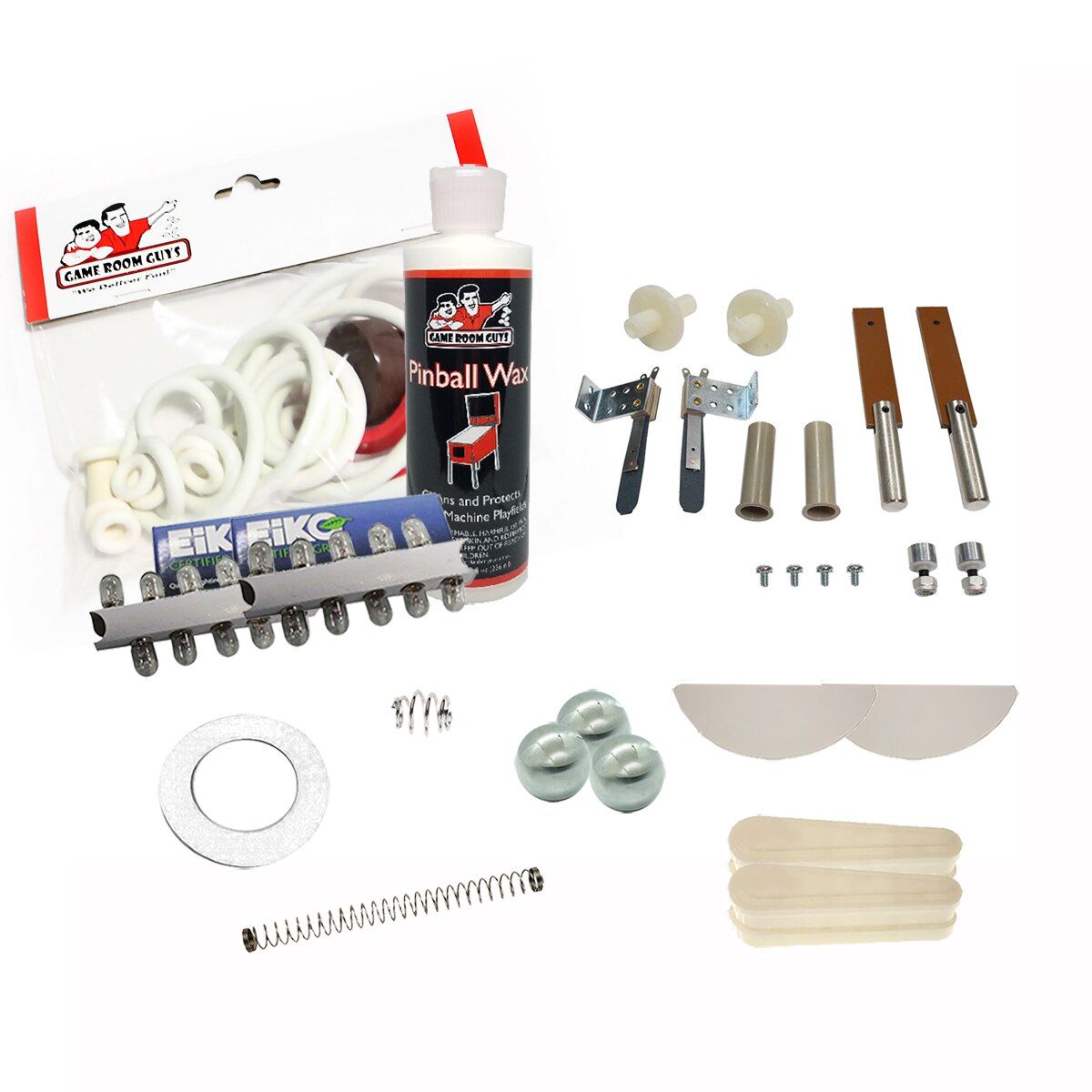 1976 Gottlieb Royal Flush Pinball White Premium Maintenance Kit