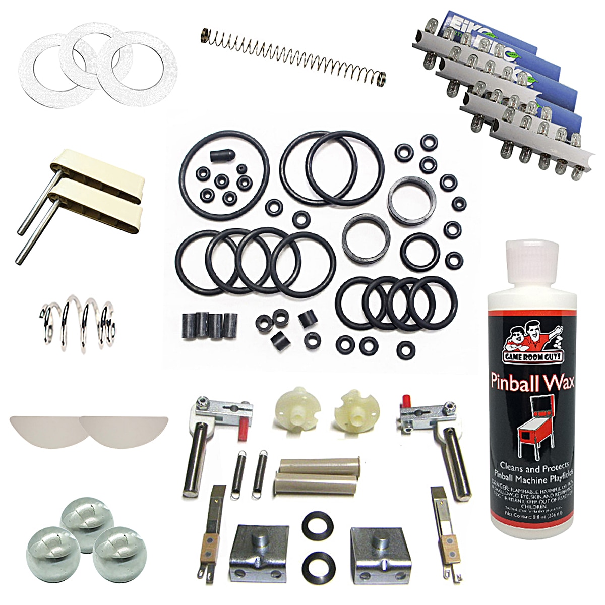 1990 Data East Simpsons Pinball Black Premium Maintenance Kit 1990 Data East Simpsons Pinball Black Premium Maintenance Kit
