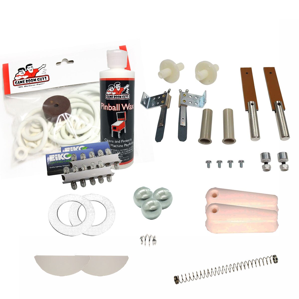 1970 Gottlieb Batter Up Pinball White Premium Maintenance Kit 1970 Gottlieb Batter Up Pinball White Premium Maintenance Kit