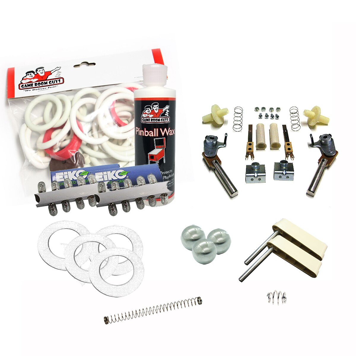 1972 Williams Spanish Eyes Pinball White Premium Maintenance Kit