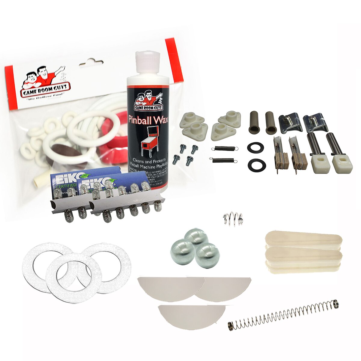 1978 Gottlieb Strange World Pinball White Premium Maintenance Kit 1978 Gottlieb Strange World Pinball White Premium Maintenance Kit