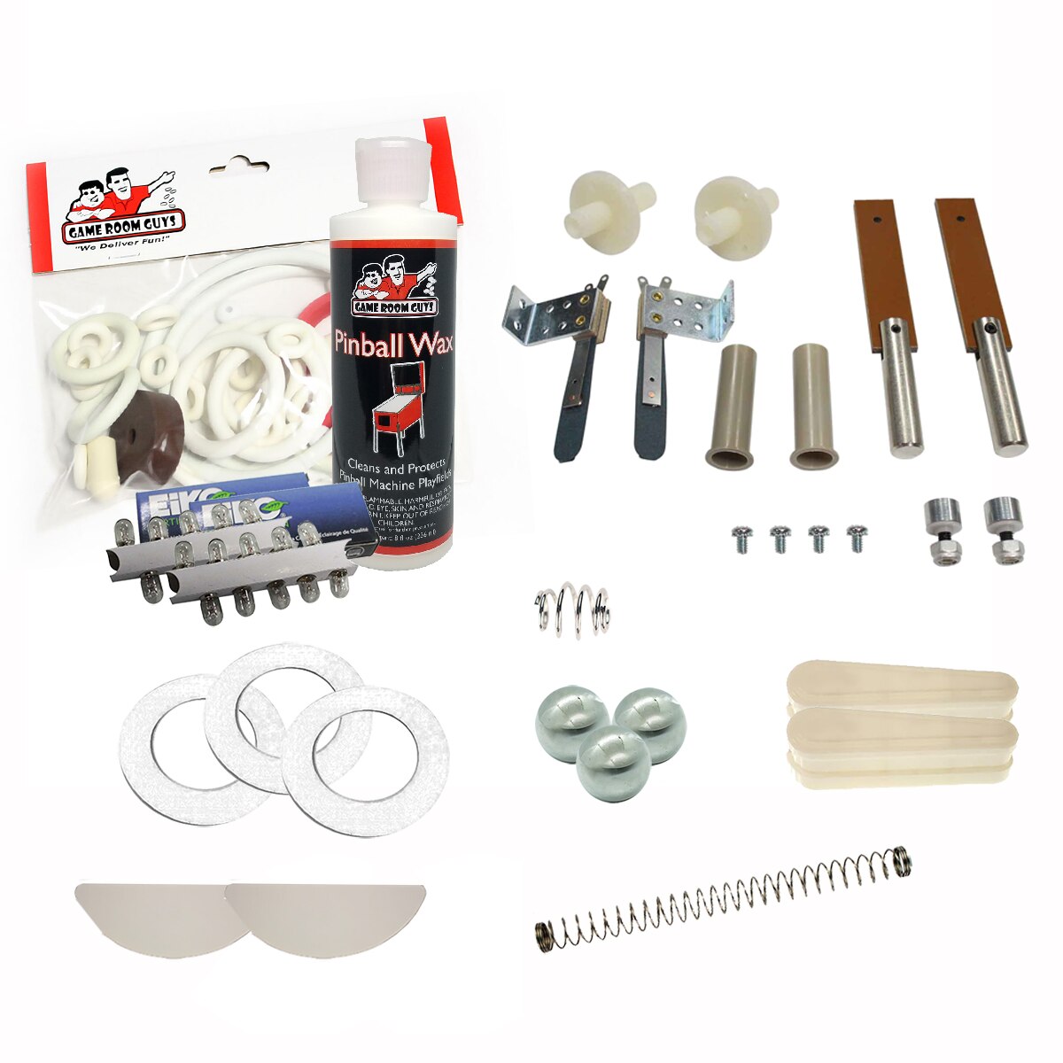 1975 Gottlieb Super Soccer Pinball White Premium Maintenance Kit