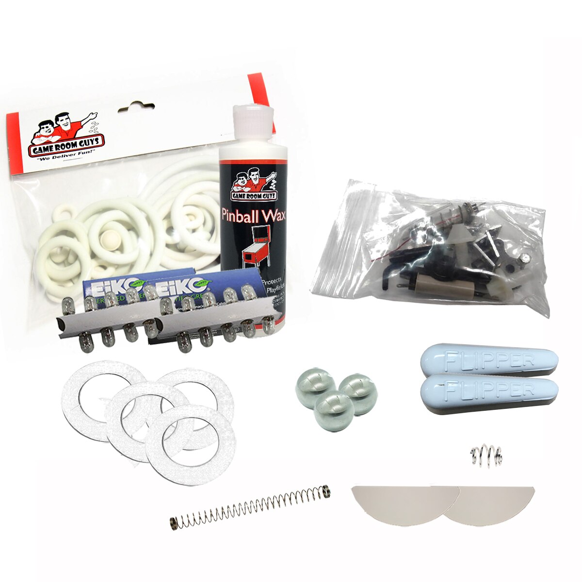 1965 Bally Trio Pinball White Premium Maintenance Kit