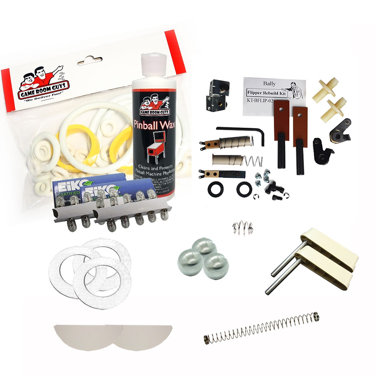 1975 Bally Wizard Pinball White Premium Maintenance Kit