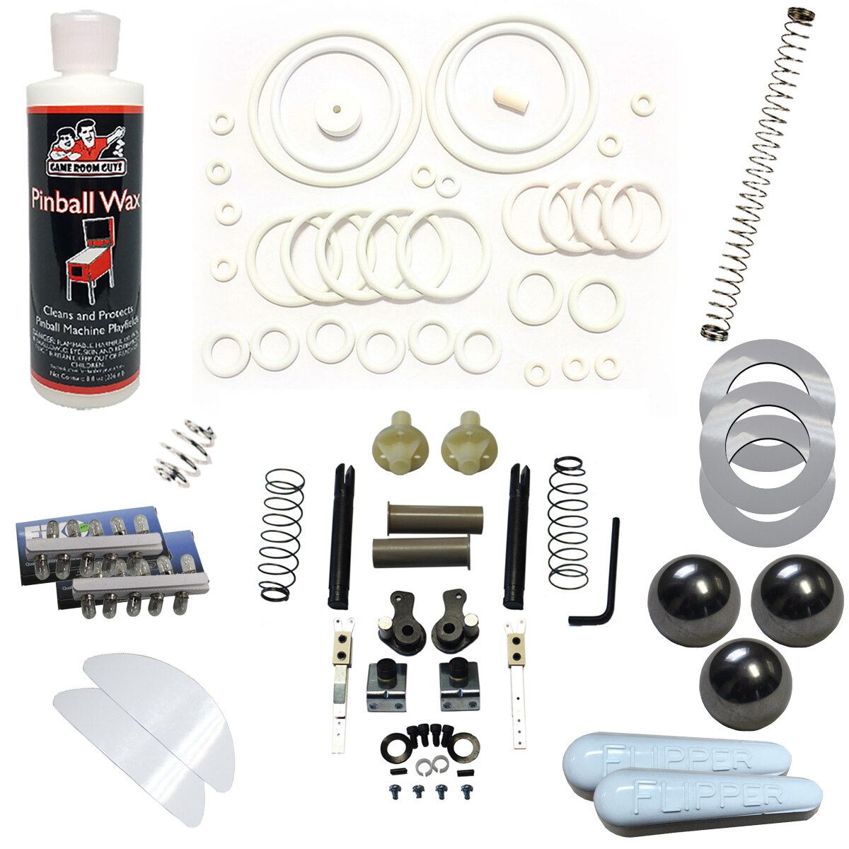 1965 Bally 50/50 Pinball White Premium Maintenance Kit