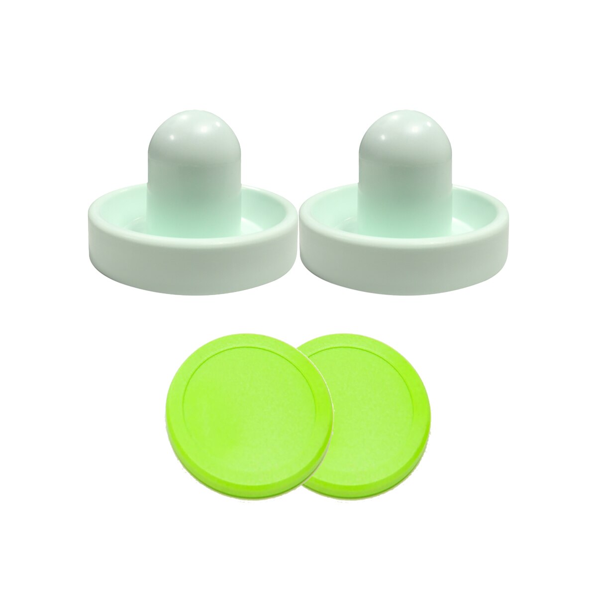 Dynamo Air Hockey Mallet & Green Puck Set Game Room Guys