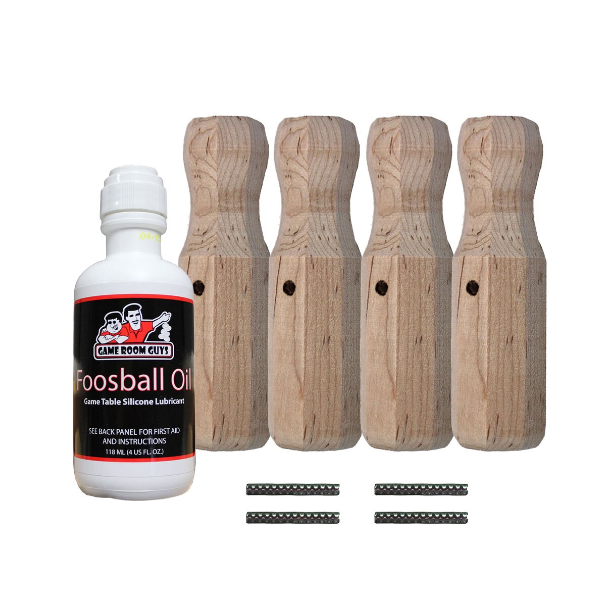 Tornado Wood Foosball Handles Pins Oil Game Room Guys