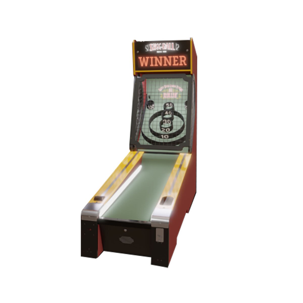 Skee Ball Classic 10' Bowler Home Arcade Game Room Guys