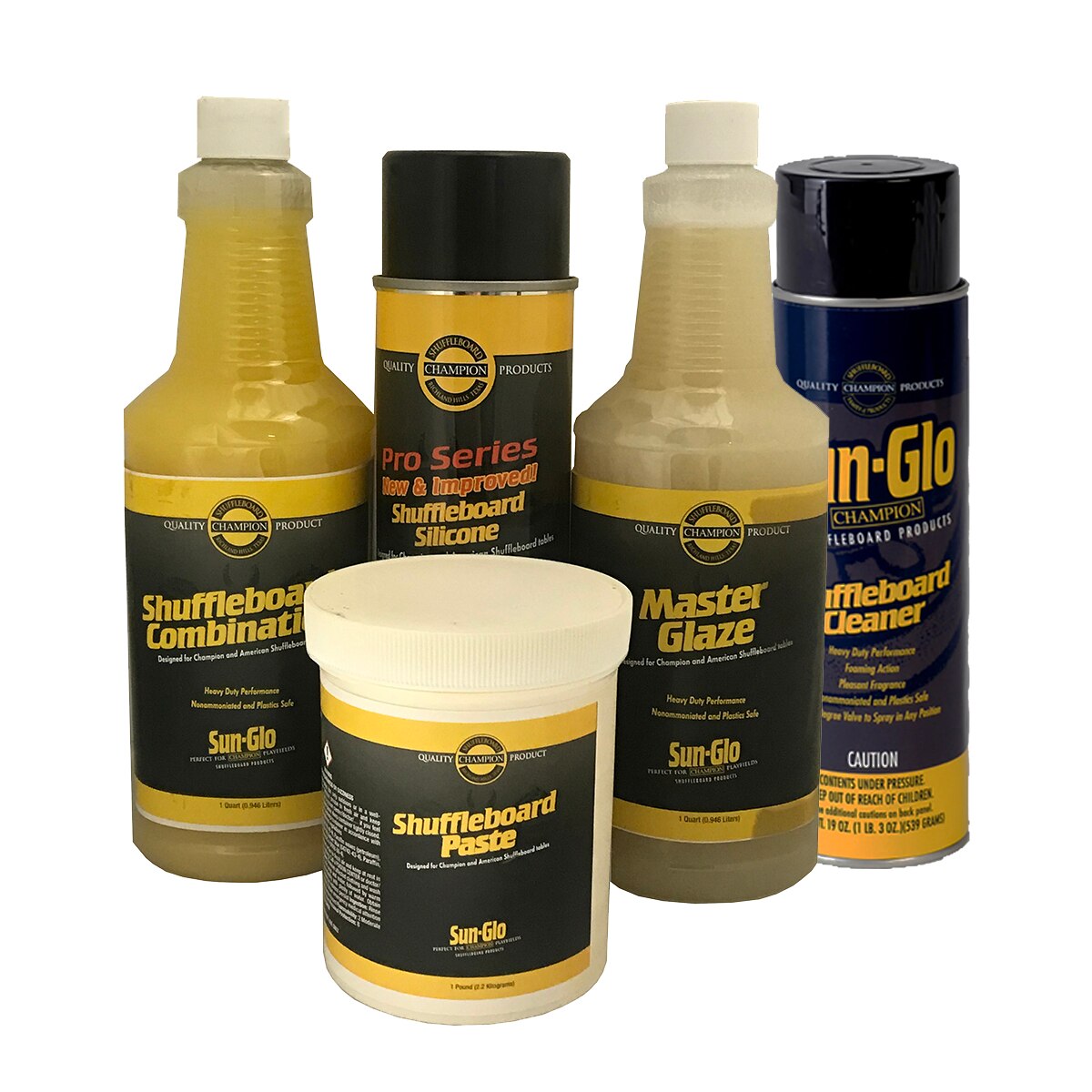 SunGlo Complete Shuffleboard Kit Game Room Guys