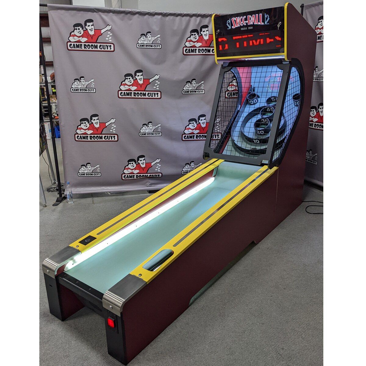 SkeeBall Classic Alley Bowling 10' Damaged Game Room Guys