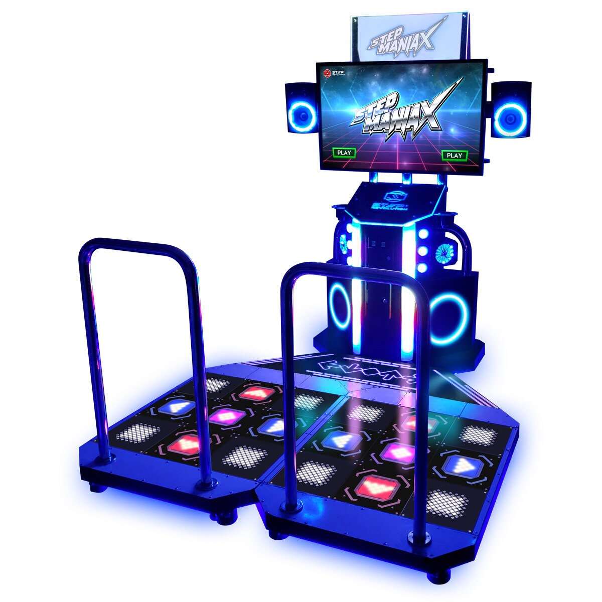 StepManiaX Arcade Dance Game Dedicated Game Room Guys
