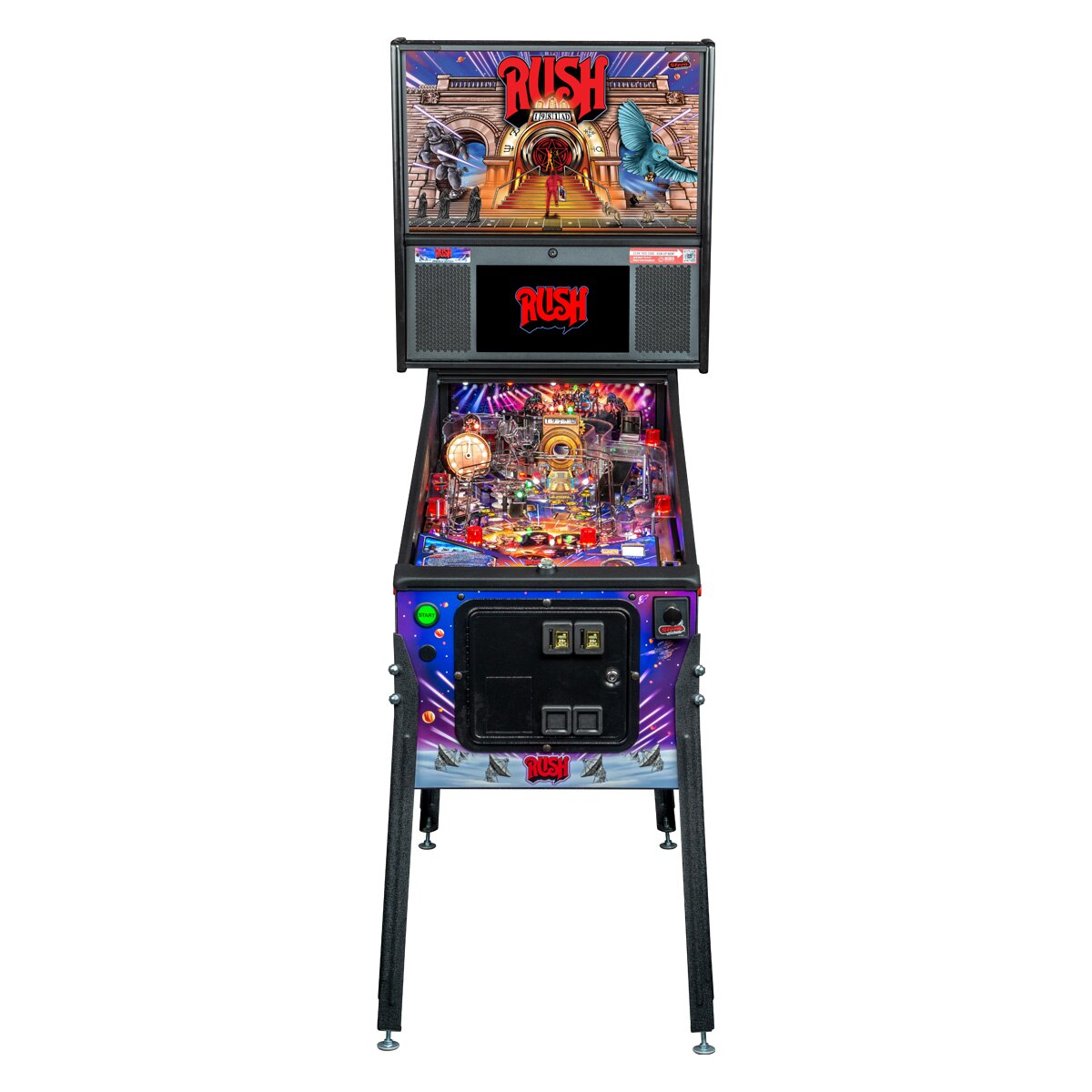 Stern RUSH Premium Pinball with Shaker Motor Game Room Guys