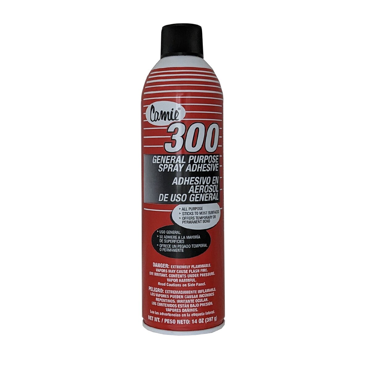 Camie 300 Spray Adhesive 14 Ounce Aerosol Game Room Guys