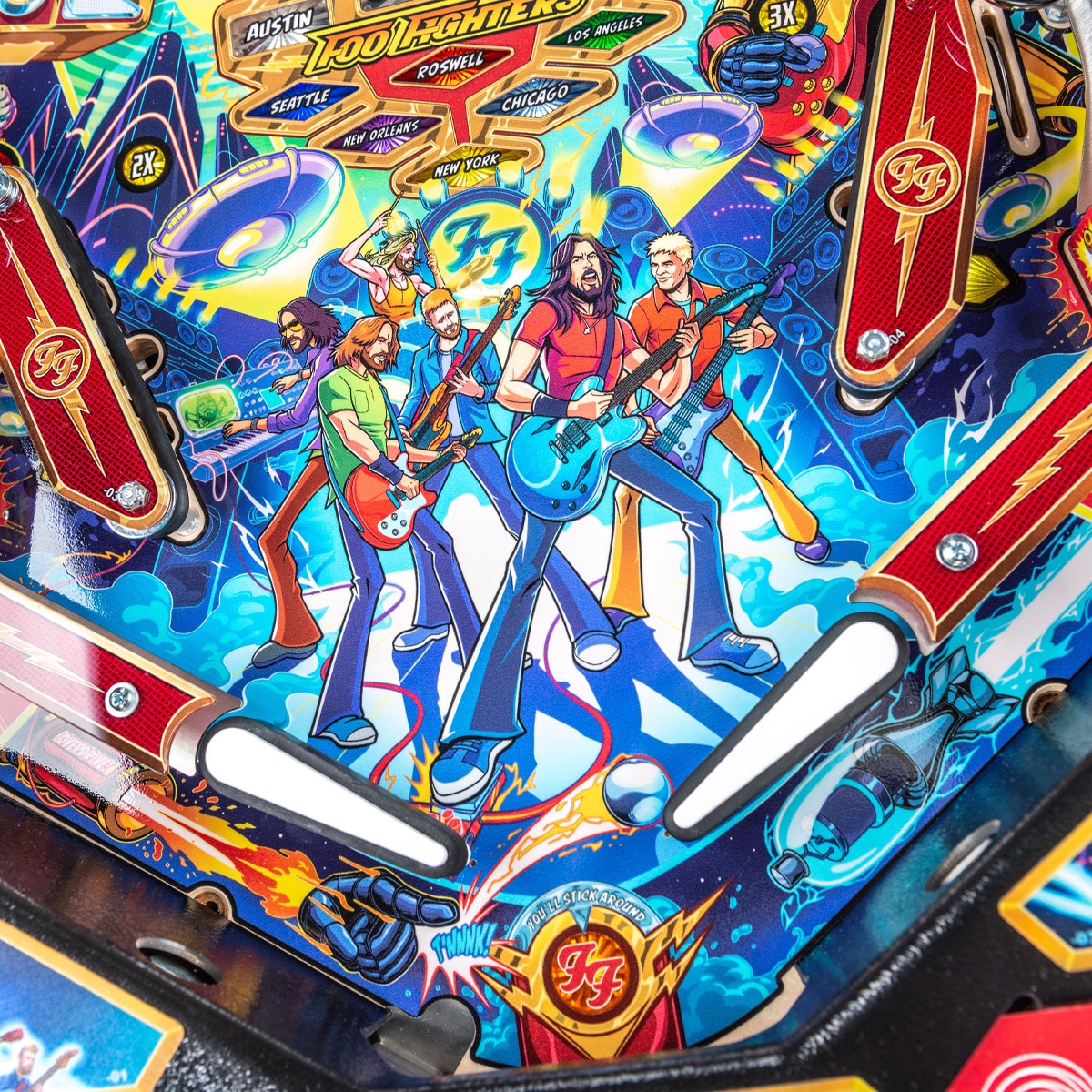 Foo Fighters Pro Pinball