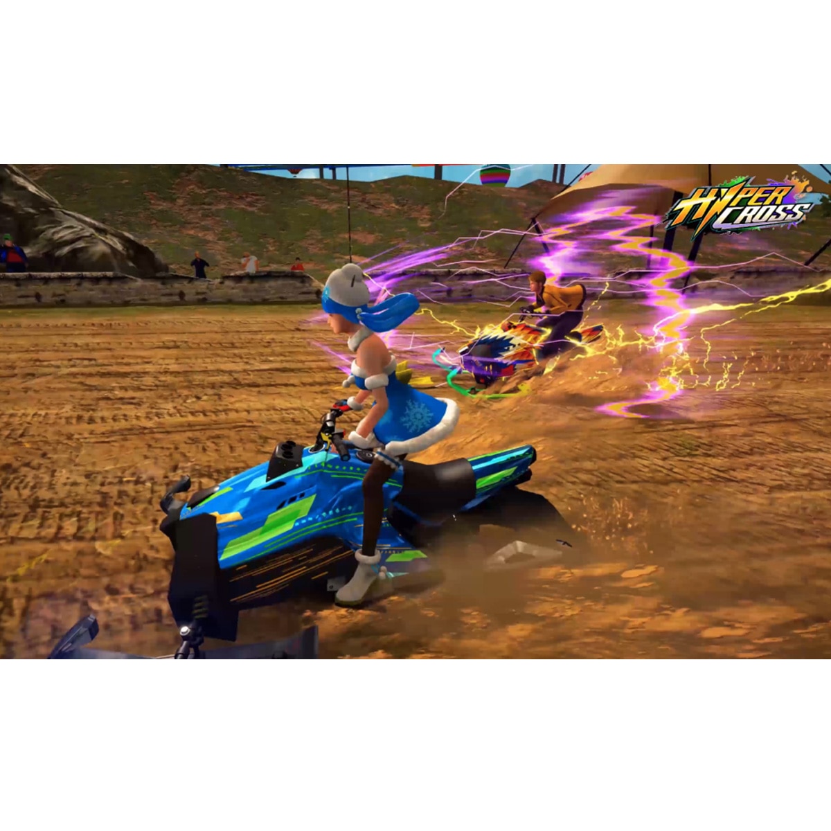Sega Hyper Cross Snowmobile Motion Arcade Racing Game - 2