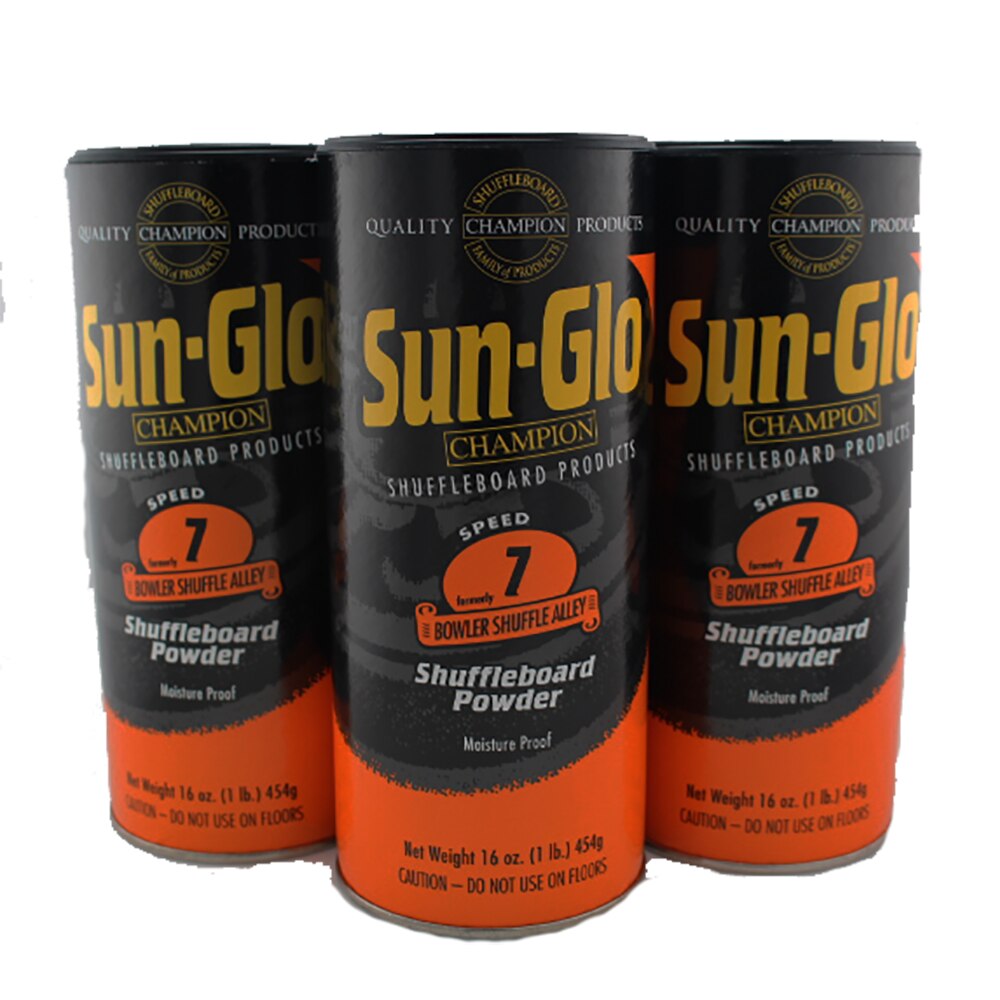 SunGlo 7 Speed Shuffleboard Powder Wax 3 Pack