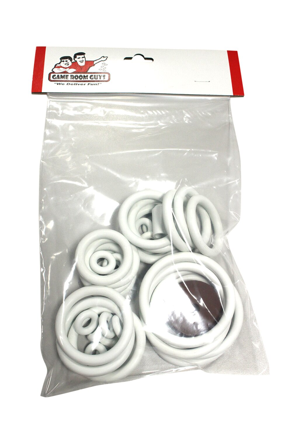 Gottlieb Green Pastures White Rubber Ring Kit Gottlieb Green Pastures White Rubber Ring Kit