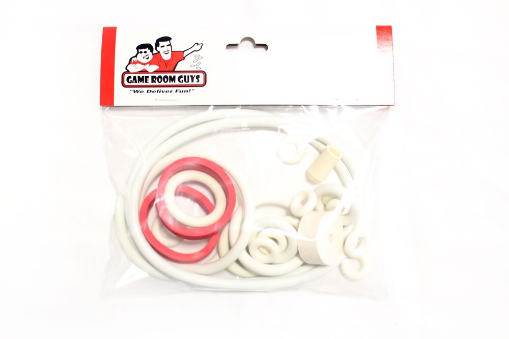1974 Bally Champ Pinball White Rubber Ring Kit 1974 Bally Champ Pinball White Rubber Ring Kit