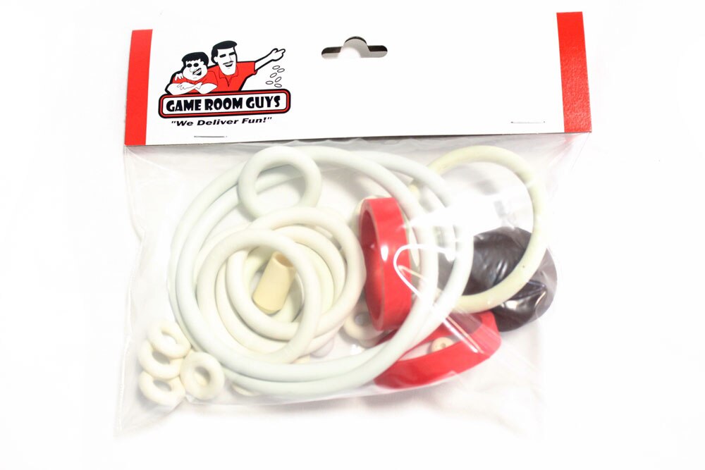 Gottlieb Top Score and 300 Pinball White Rubber Ring Kit Gottlieb Top Score and 300 Pinball White Rubber Ring Kit