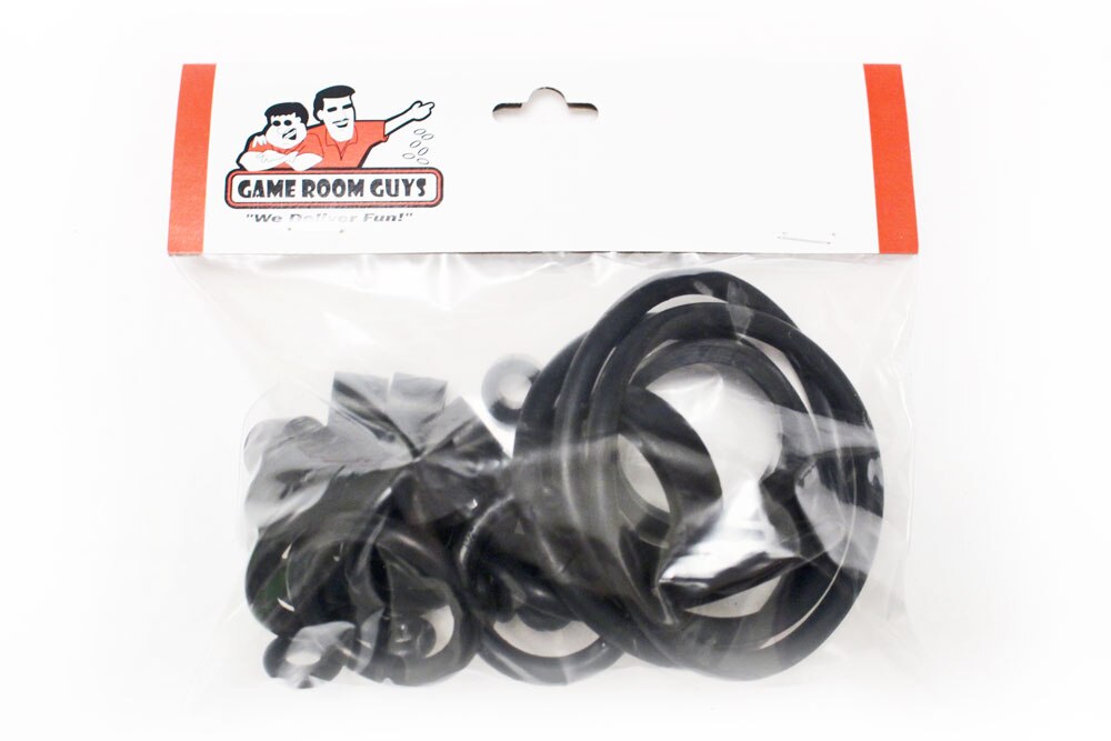 Lost World Jurassic Park Pinball Black Rubber Ring Kit Lost World Jurassic Park Pinball Black Rubber Ring Kit