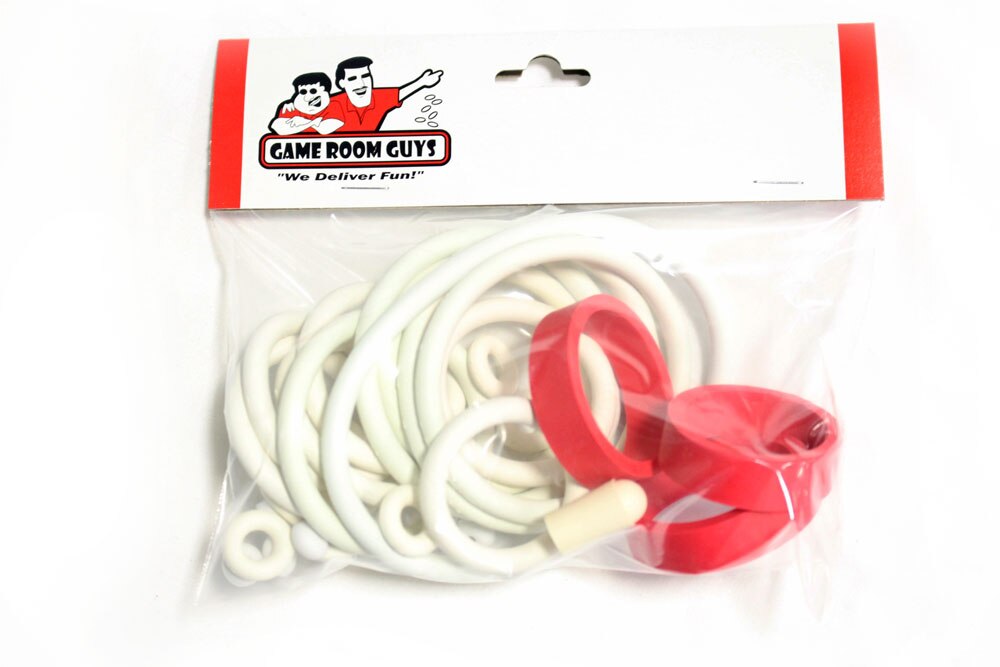 Stern Cheetah Pinball White Rubber Ring Kit Stern Cheetah Pinball White Rubber Ring Kit