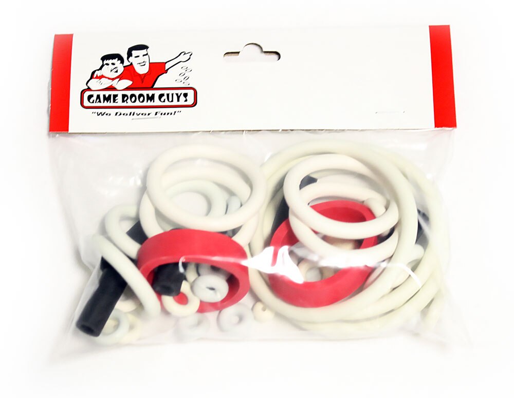 Sega Twister Pinball White Rubber Ring Kit
