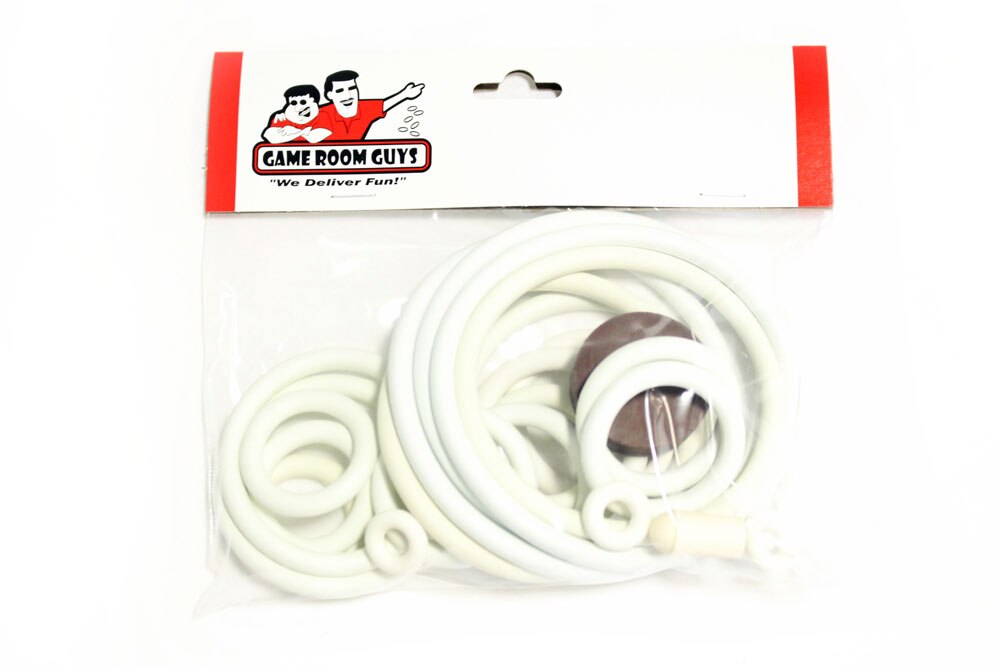 Williams Circus Wagon Pinball White Rubber Ring Kit Williams Circus Wagon Pinball White Rubber Ring Kit