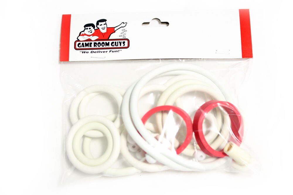 Wico Af-Tor Pinball White Rubber Ring Kit Wico Af-Tor Pinball White Rubber Ring Kit