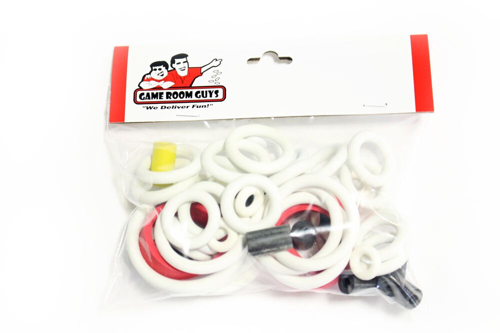 Williams Flintstones Pinball White Rubber Ring Kit Williams Flintstones Pinball White Rubber Ring Kit