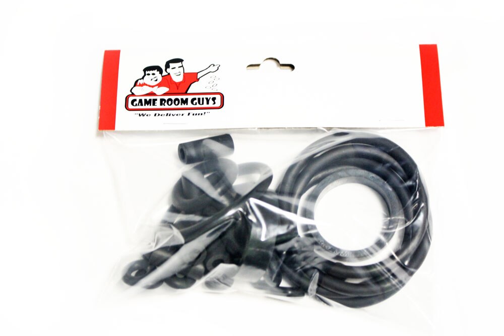 Williams Johnny Mnemonic Pinball Black Rubber Ring Kit Williams Johnny Mnemonic Pinball Black Rubber Ring Kit