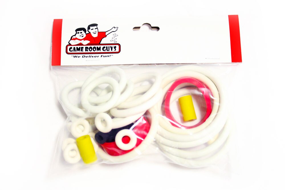 Williams Comet Pinball White Rubber Ring Kit Williams Comet Pinball White Rubber Ring Kit