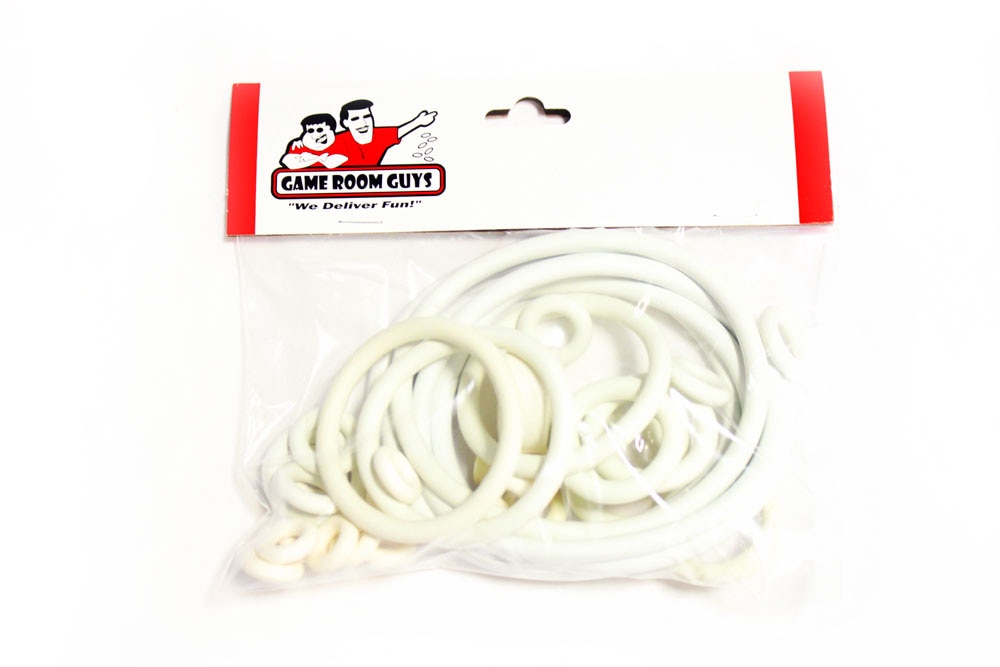 Bally Cosmos Pinball White Rubber Ring Kit Bally Cosmos Pinball White Rubber Ring Kit