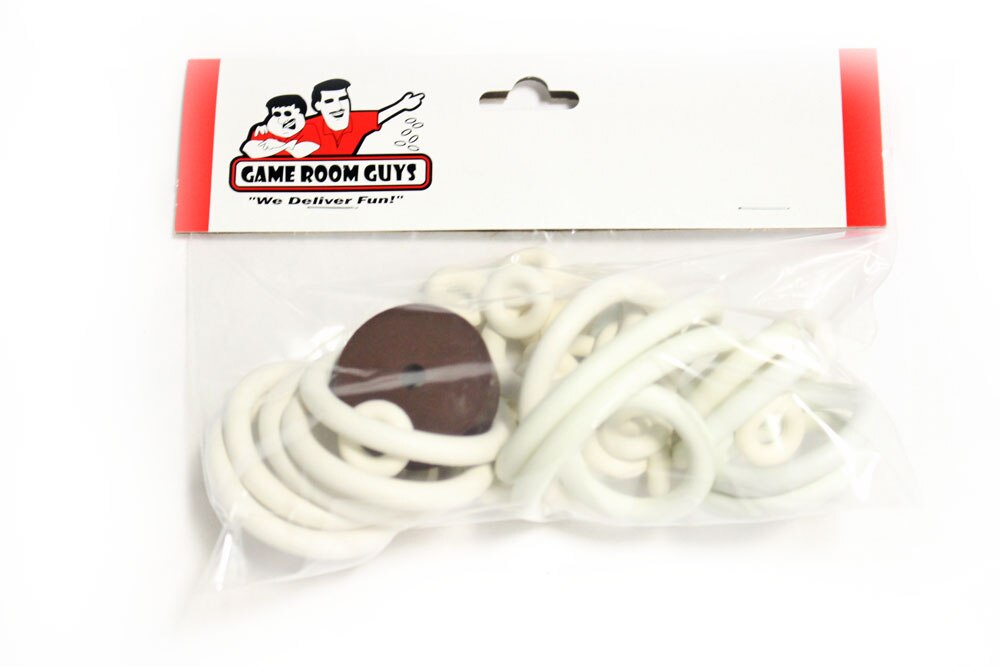 Gottlieb Crescendo Pinball White Rubber Ring Kit Gottlieb Crescendo Pinball White Rubber Ring Kit