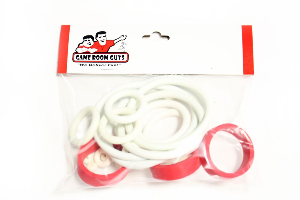 Stern Dracula Pinball White Rubber Ring Kit Stern Dracula Pinball White Rubber Ring Kit