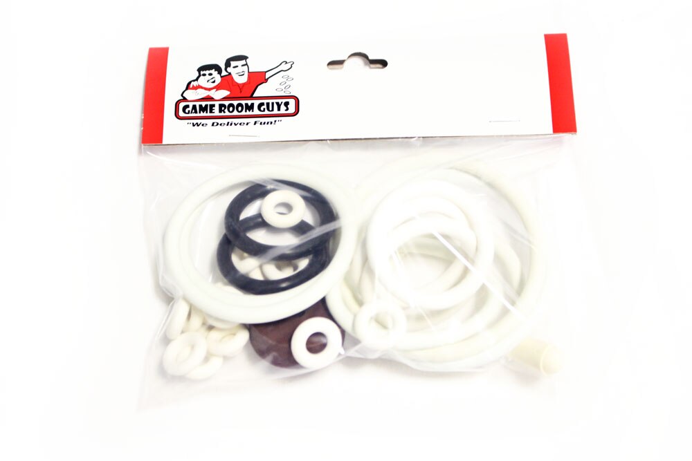 1977 Interflip Dragon Pinball White Rubber Ring Kit 1977 Interflip Dragon Pinball White Rubber Ring Kit