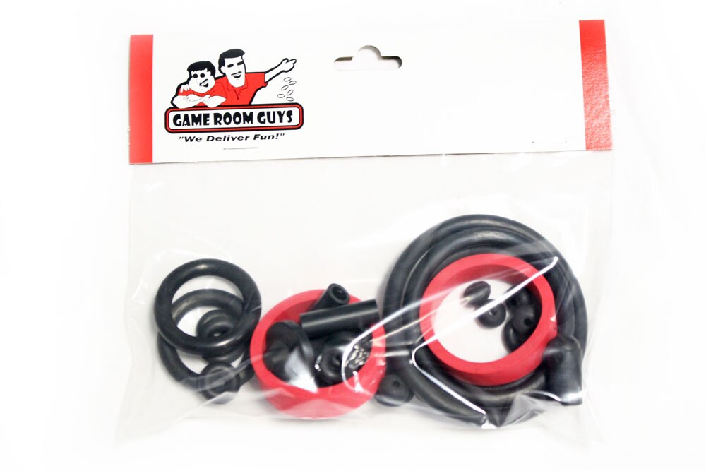 Stern Iron Man Pinball Black Rubber Ring Kit Stern Iron Man Pinball Black Rubber Ring Kit