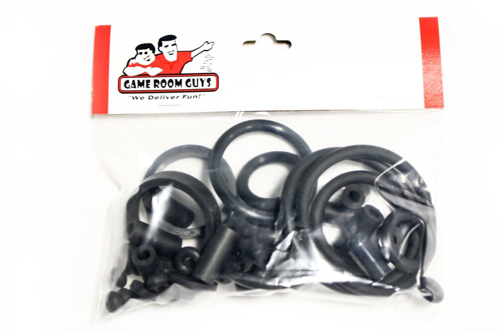 Stern NBA Pinball Black Rubber Ring Kit Stern NBA Pinball Black Rubber Ring Kit