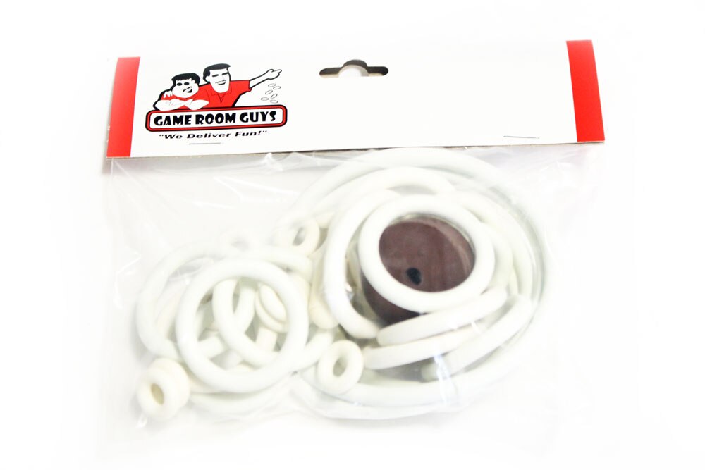 Williams San Francisco Pinball White Rubber Ring Kit Williams San Francisco Pinball White Rubber Ring Kit